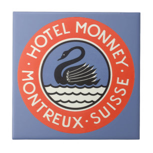 Carreau Voyage Vintage, Hôtel Swan Bird Monney Suisse