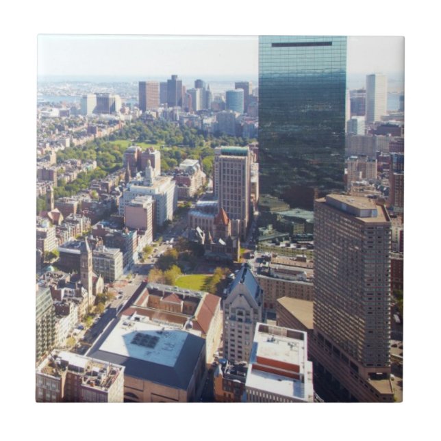 Carreau Vue aérienne de Boston (Devant)