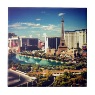 Carreau Vue de bande de Las Vegas