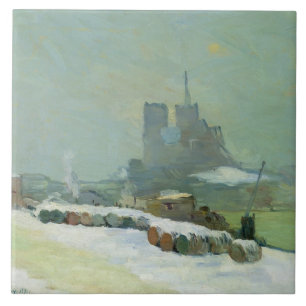 Carreau Vue de Notre Dame, 1894 (huile sur la toile)