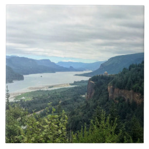 Carreau Vue de Vista House, Oregon