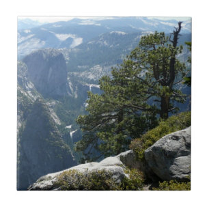 Carreau Vue de Yosemite Mountain dans le parc national de 