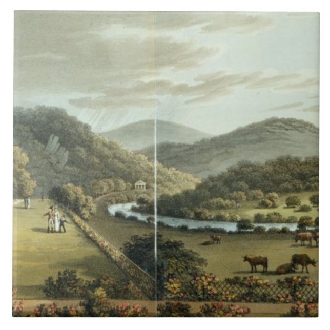 Carreau Vue générale des avants du sud et est du (Devant)