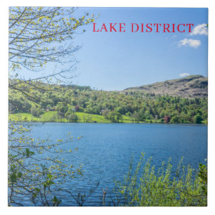 Carreau Vue sur le lac Grasmere tuce céramique