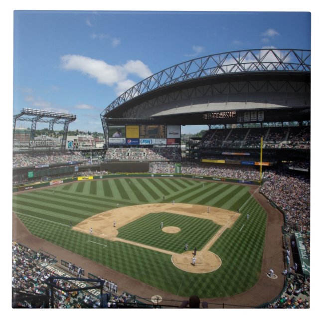 Carreau WA, Seattle, Safeco Field, base-ball des Mariners (Devant)