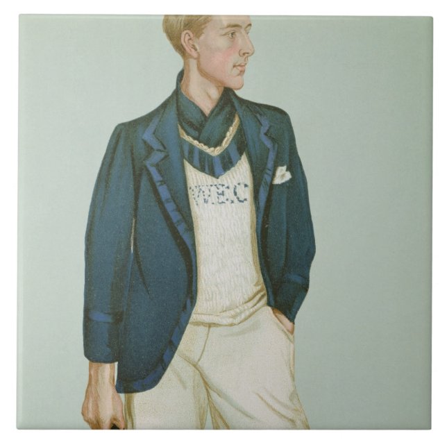 Carreau Walter Erskine-Crum, illustration des 'hommes de (Devant)
