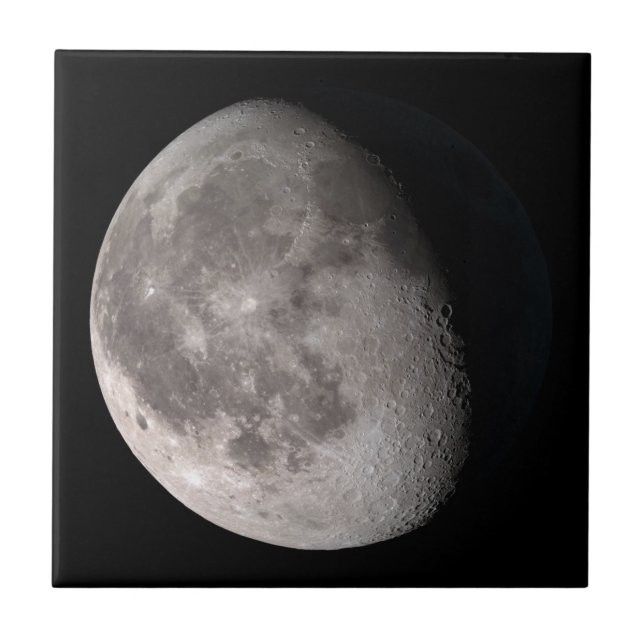 Carreau Waning gibbbous moon phase NASA images (Devant)
