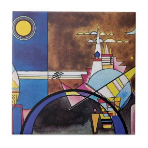 Carreau Wassily Kandinsky - Grande Porte De Kiev Abstrait