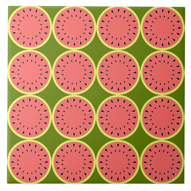 Carreau Watermelon rose Multi (Devant)