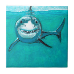 Carreau "Wayne" le grand requin blanc