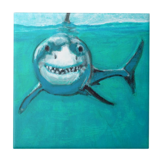 Carreau "Wayne" le grand requin blanc (Devant)