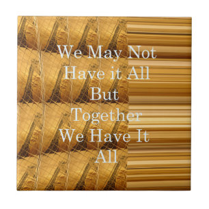 Carreau We may not have it all girafe safari hakuna mata