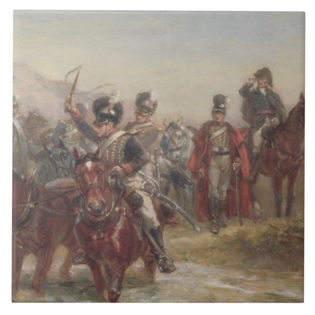 Carreau Wellington en Espagne (huile sur panneau) (paire (Devant)