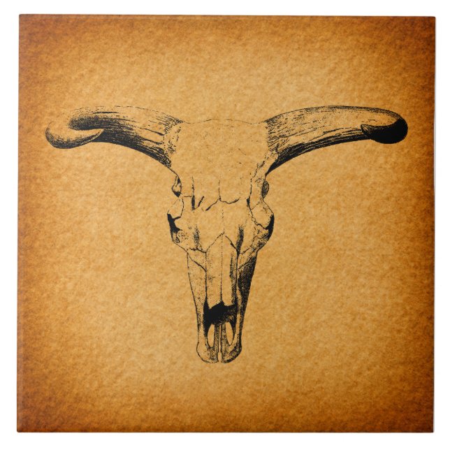 Carreau Western Bull Horns (Devant)