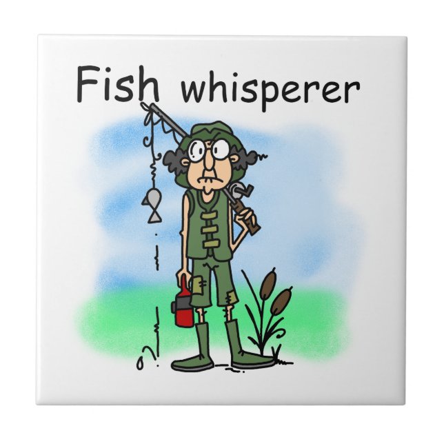 Carreau Whisperer de poissons (Devant)