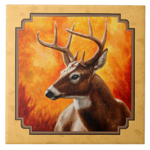 Carreau Whitetail Deer Autumn
