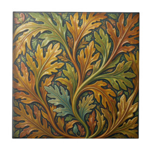 Carreau William Morris Algues Floral vintage Art nouveau