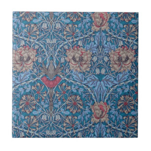 Carreau William Morris, Belle, motif floral, vintage
