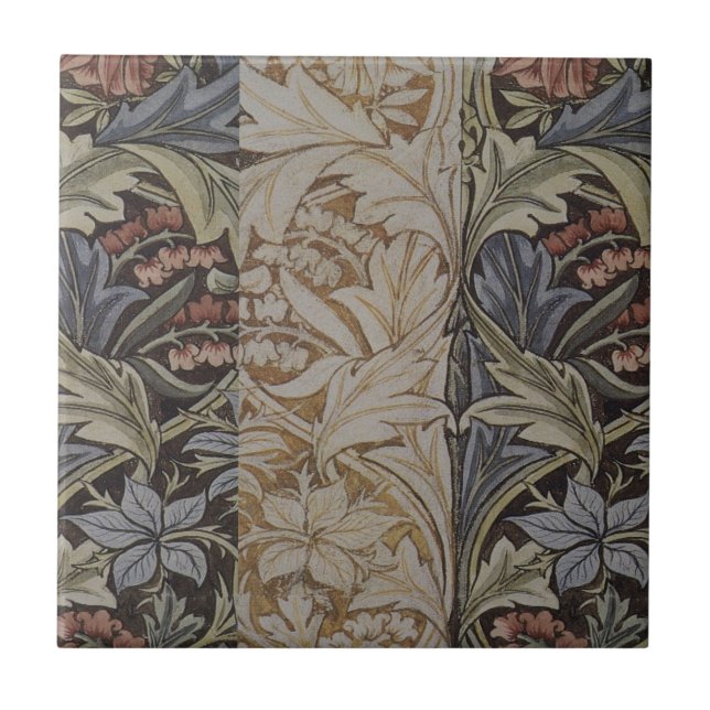 Carreau William Morris Bluebell Tapestry Design (Devant)