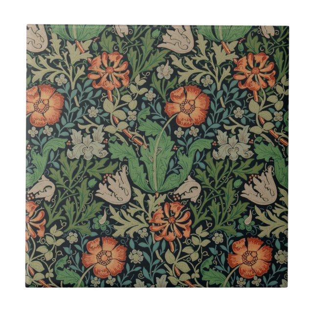 Carreau William Morris Compton Fond d'écran classique (Devant)