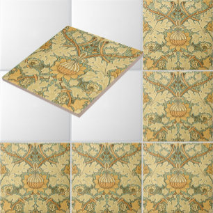 Carreau William Morris Foliage Vintage et motif floral