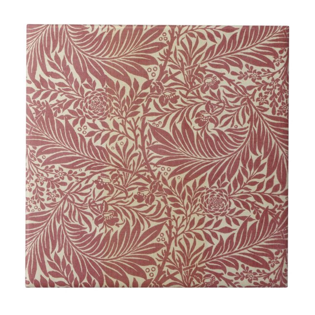 Carreau William Morris Fond d'écran design sur tuile (Devant)