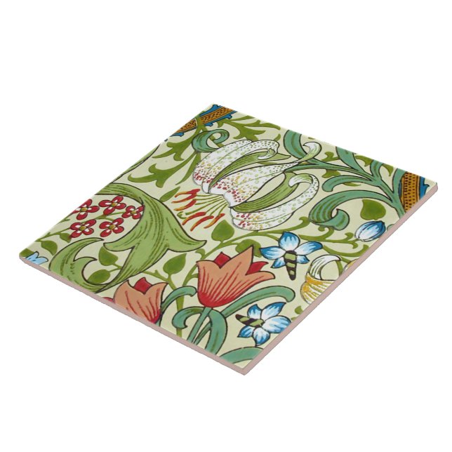 Carreau William Morris Garden Wallpaper (Côté)