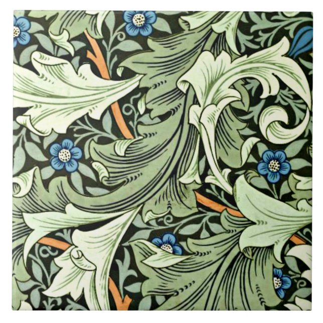 Carreau William Morris - Granville (Devant)