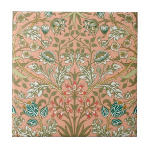 Carreau William Morris Hyacinth Flower Rose Art