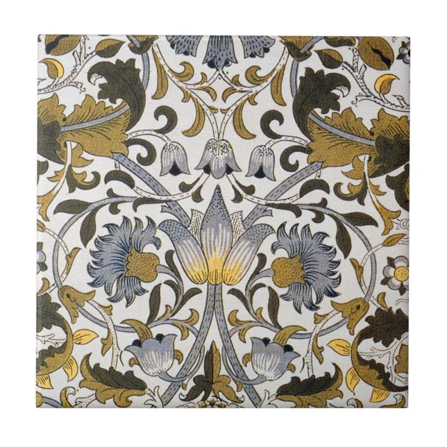 Carreau William Morris Lodden Fleur florale (Devant)