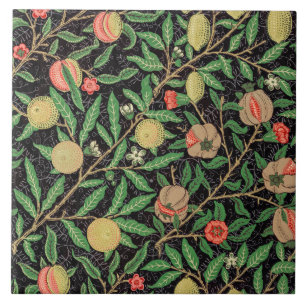 Carreau William Morris, Motif de fruits,