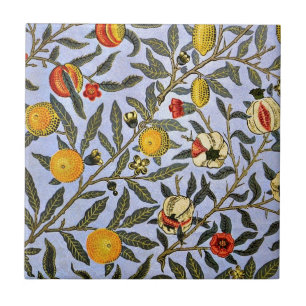 Carreau William Morris motif vintage, Fruit