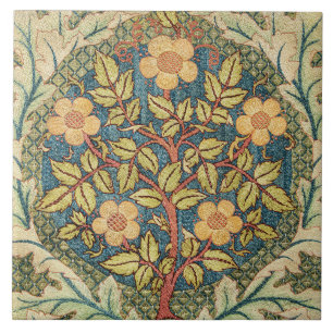 Carreau William Morris Rose Wreath Cushion Couverture clas