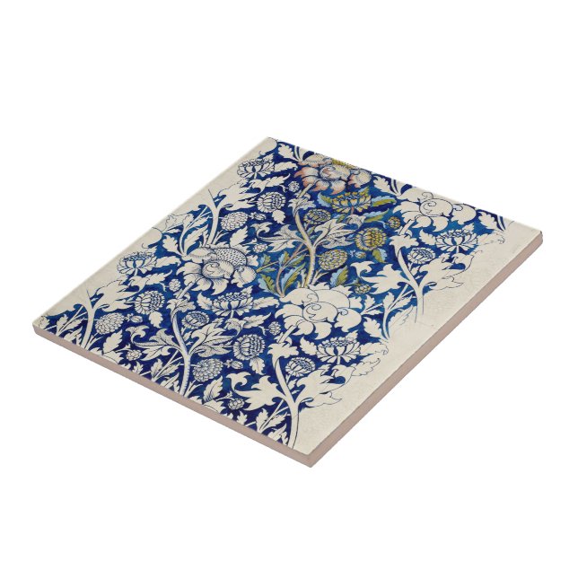 Carreau William Morris Style Retro Custom Home Tile  (Côté)