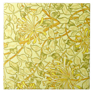 Carreau William Morris - Succès de miel en jaune