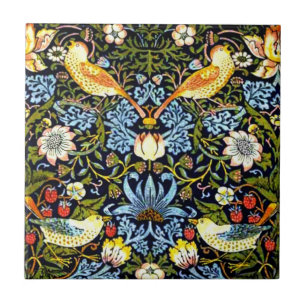 Carreau William Morris - Thief aux fraises