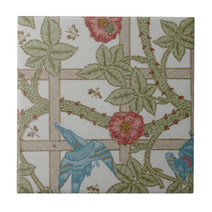 Carreau William Morris Trellis Wallpaper Art