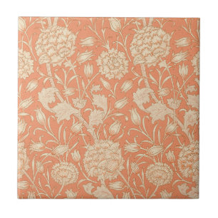 Carreau William Morris - Tulipes sauvages Art Nouveau
