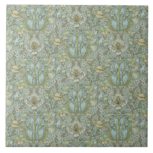 Carreau William Morris Vintage ressort floral
