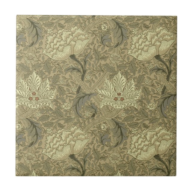 Carreau William Morris Windrush Motif de fond d'écran (Devant)