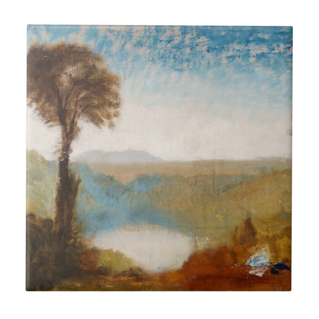 Carreau William Turner - Lac Nemi (Devant)