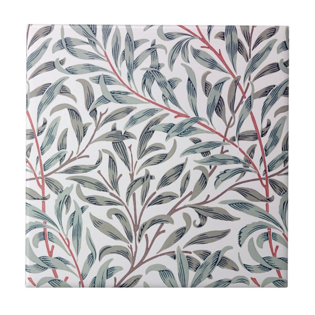 Carreau Willow Motif, William Morris (Devant)