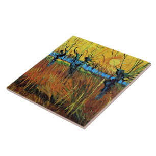 Carreau Willows at Sunset (F572) Van Gogh Fine Art