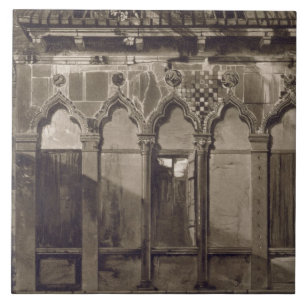 Carreau Windows Arabe, dans la mère Domini de Campo Santa