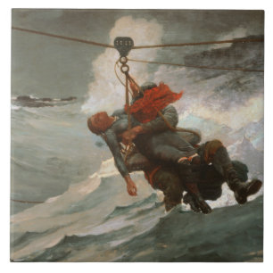 Carreau Winslow Homer - La ligne de vie