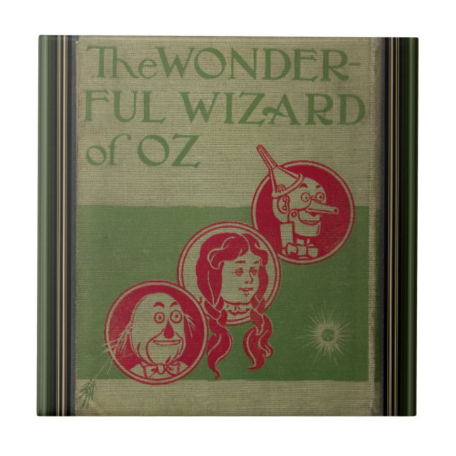 Carreau Wizard of Oz Ceramic Tile (Devant)