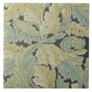 Carreau Wm Morris Acanthus Arts & Artisanat Tuile De Folia