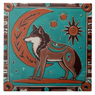 Carreau Wolf Sud-Ouest Amérindien Sud-Ouest