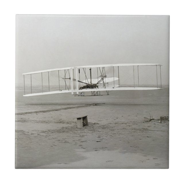Carreau Wright Brothers Flyer First Plane Flight Aviation (Devant)