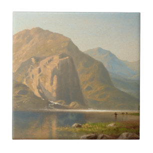 Carreau Yosemite Paysage Majestic par Albert Bierstadt